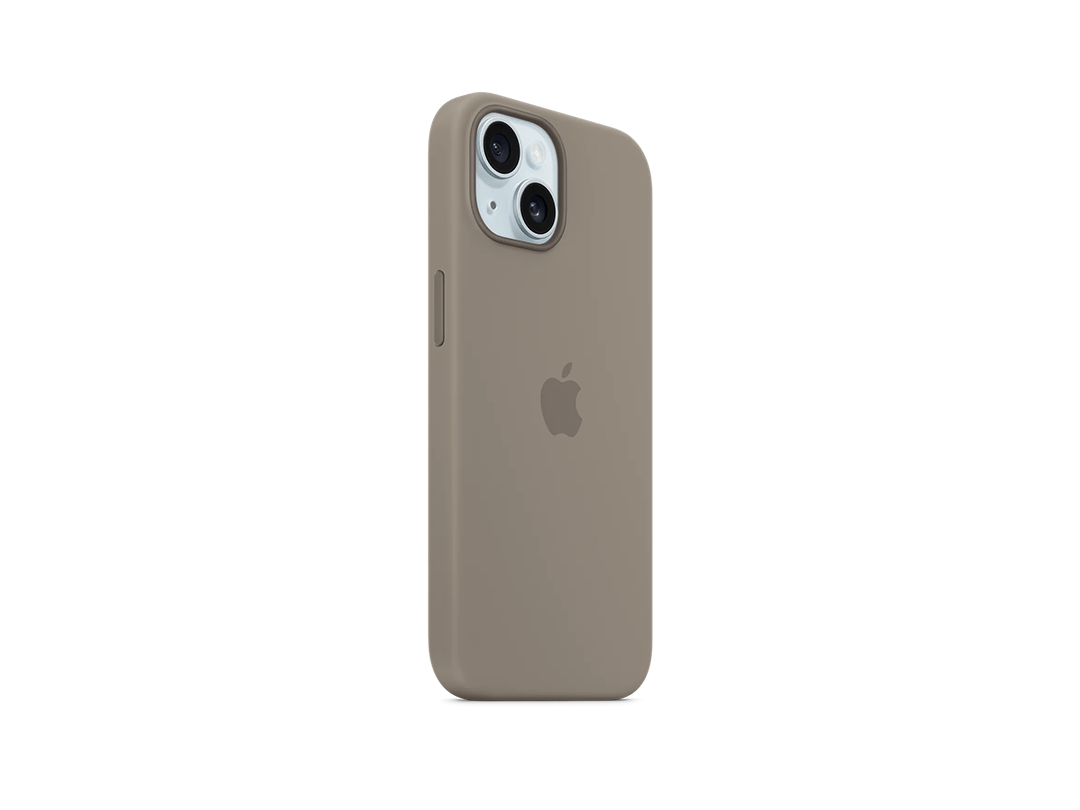 Apple MT0Q3ZM/A iPhone 15 Silicone Case with MagSafe - Clay in Qatar Apple MT0Q3ZM/A iPhone 15 Silicone Case with MagSafe - Clay in Qatar